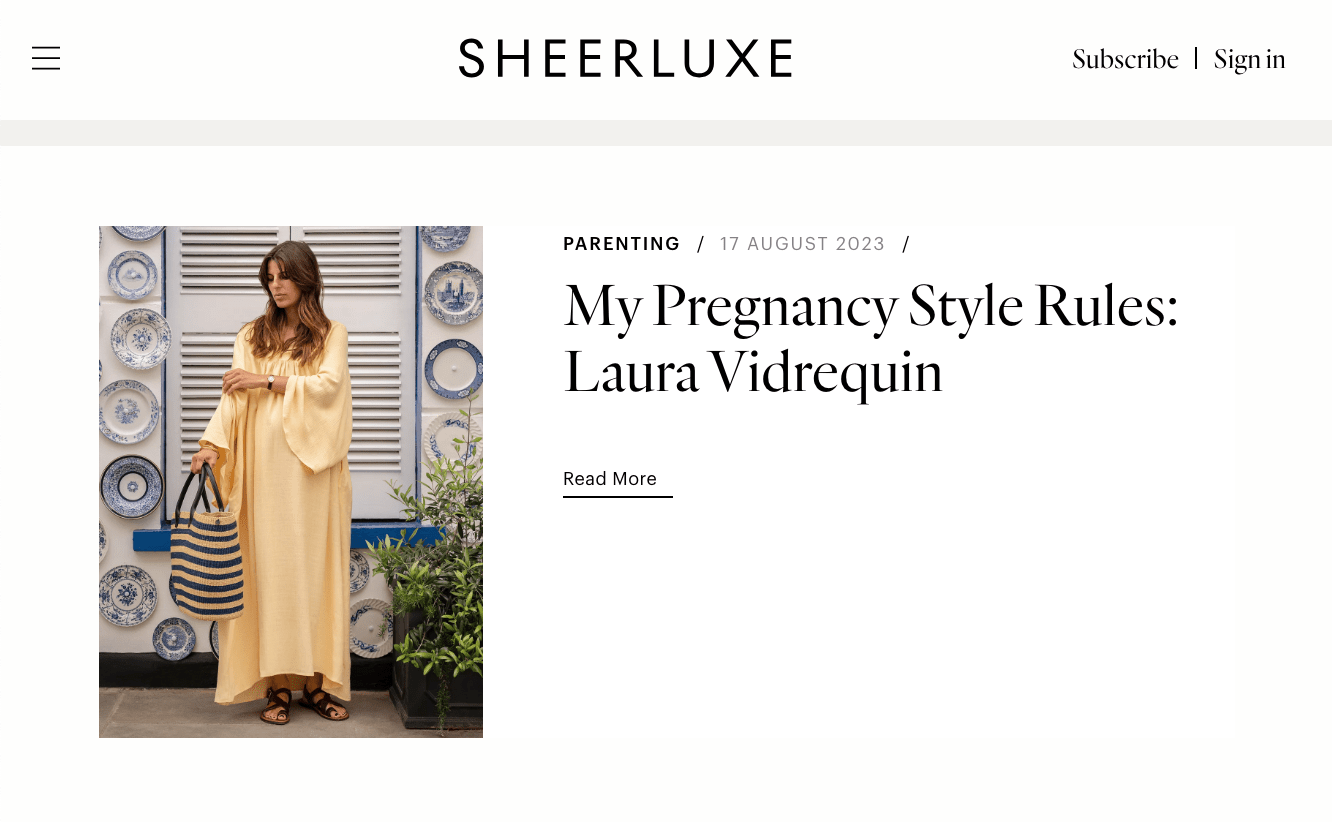 FEATURED IN - SHEERLUXE - Ilouity