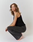 03 Wide Fit - Faded Black