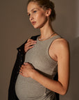 Ribbed Pregnancy Tank