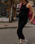 Ribbed Tank Pregnancy Dress