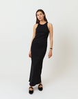 Ribbed Tank Nursing Dress