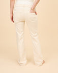02 Flare Fit - Ecru White
