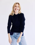 Ribbed Nursing Long Sleeve