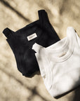 Ribbed Nursing Tanks (2-pack Black & White)
