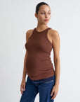 Ribbed Pregnancy Tank