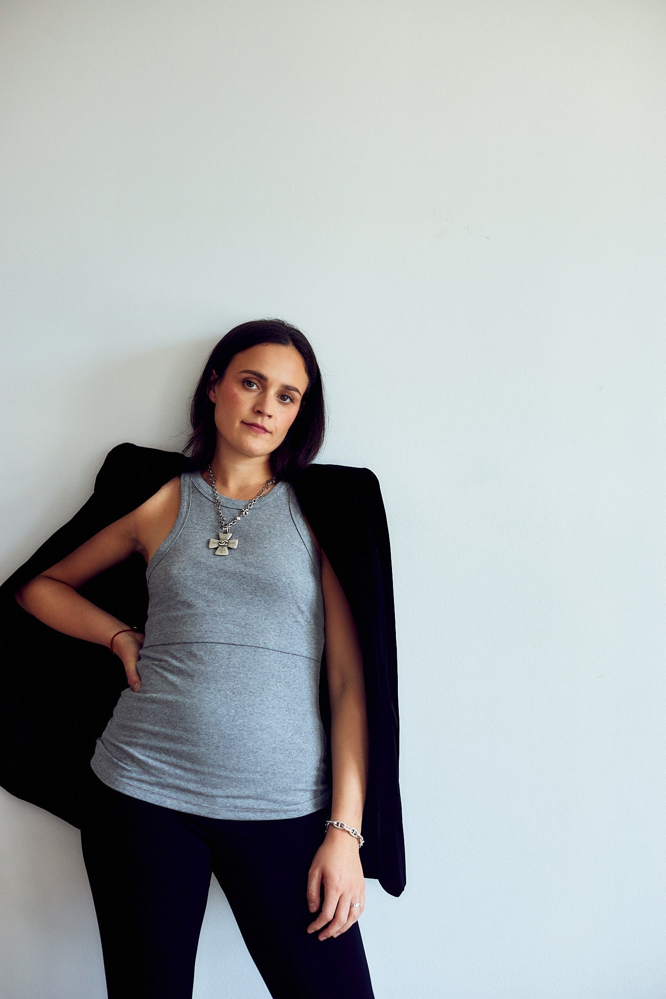 Ribbed Nursing Tank - Ilouity