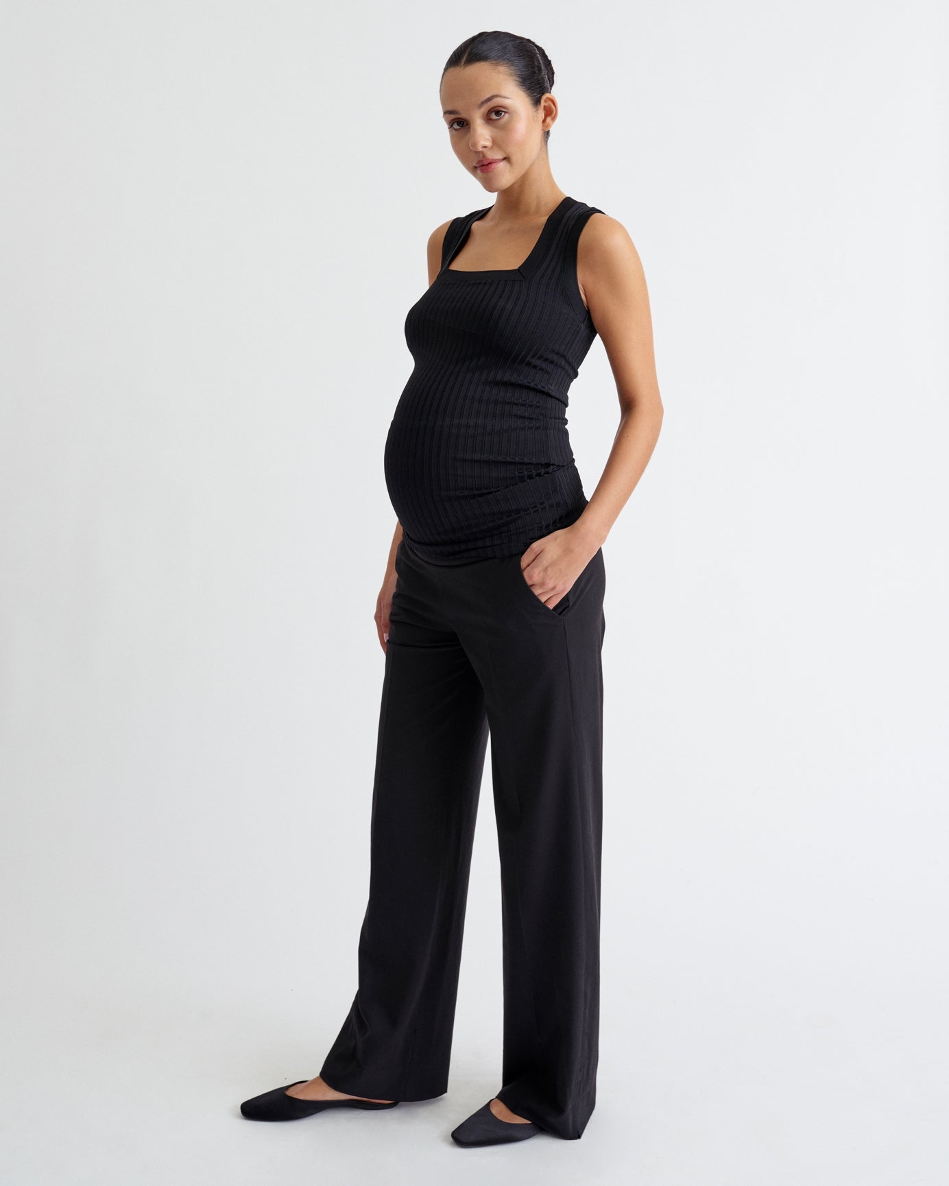 Tailored Trousers - Maternity - Ilouity