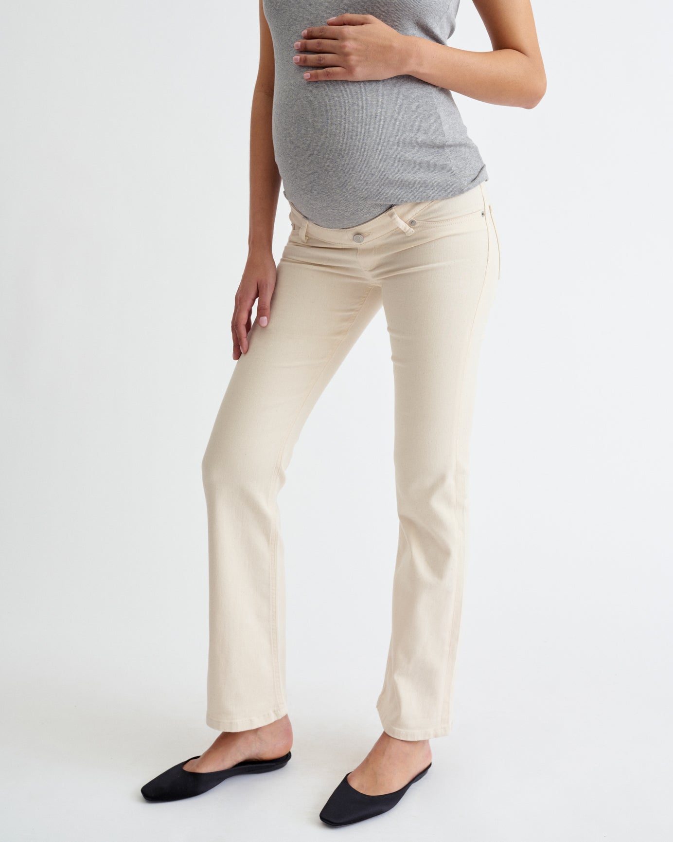 02 Flare Fit - Ecru White - Ilouity