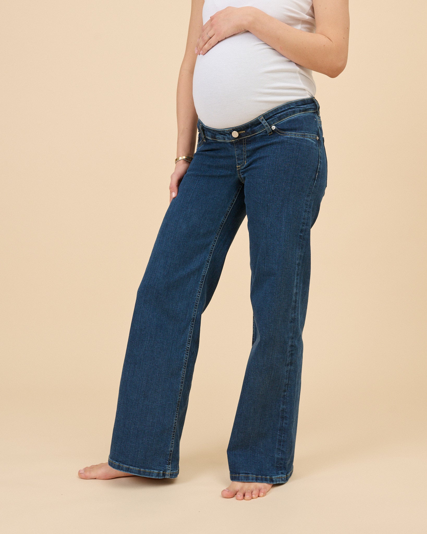 Lei ribbed waist pull on clearance jeans