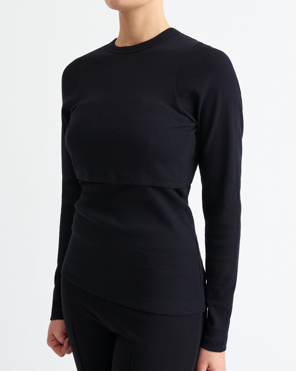 Easy-Open: Ribbed Long Sleeve - Ilouity
