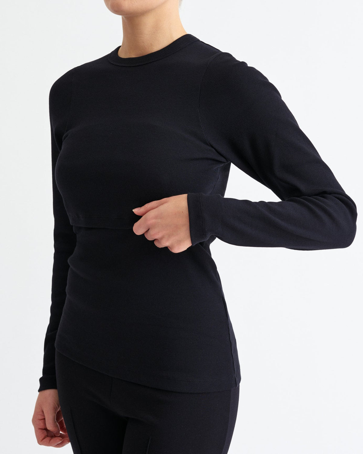 Easy-Open: Ribbed Long Sleeve - Ilouity