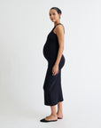Ribbed Tank Pregnancy Dress