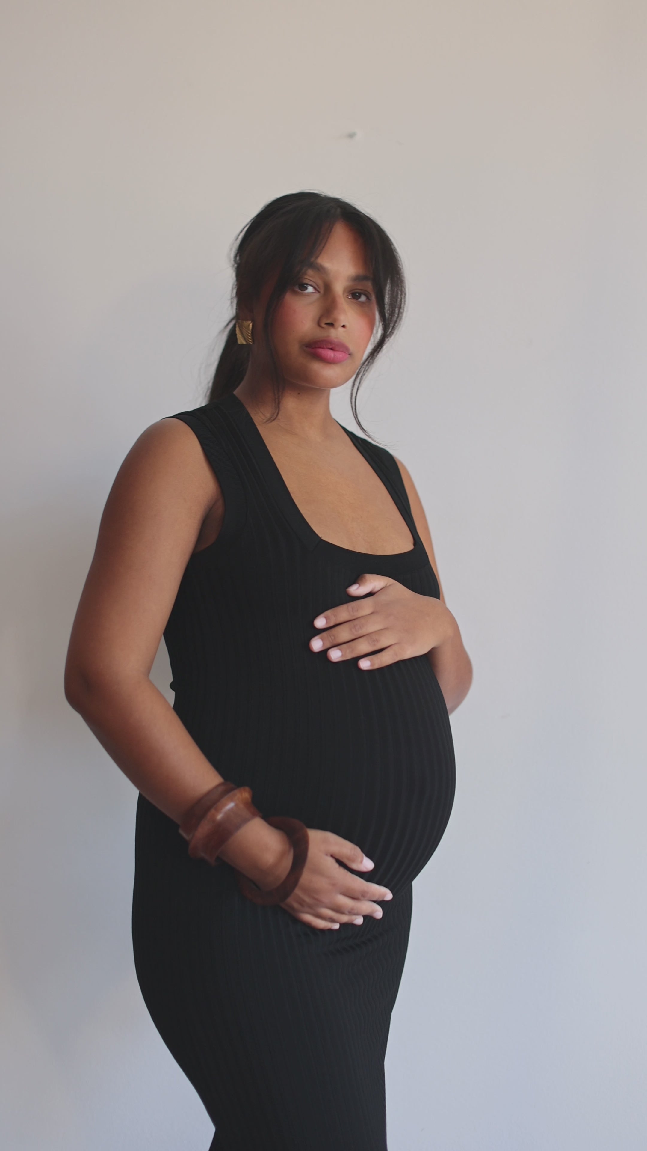 Load video: Square Neck Dress