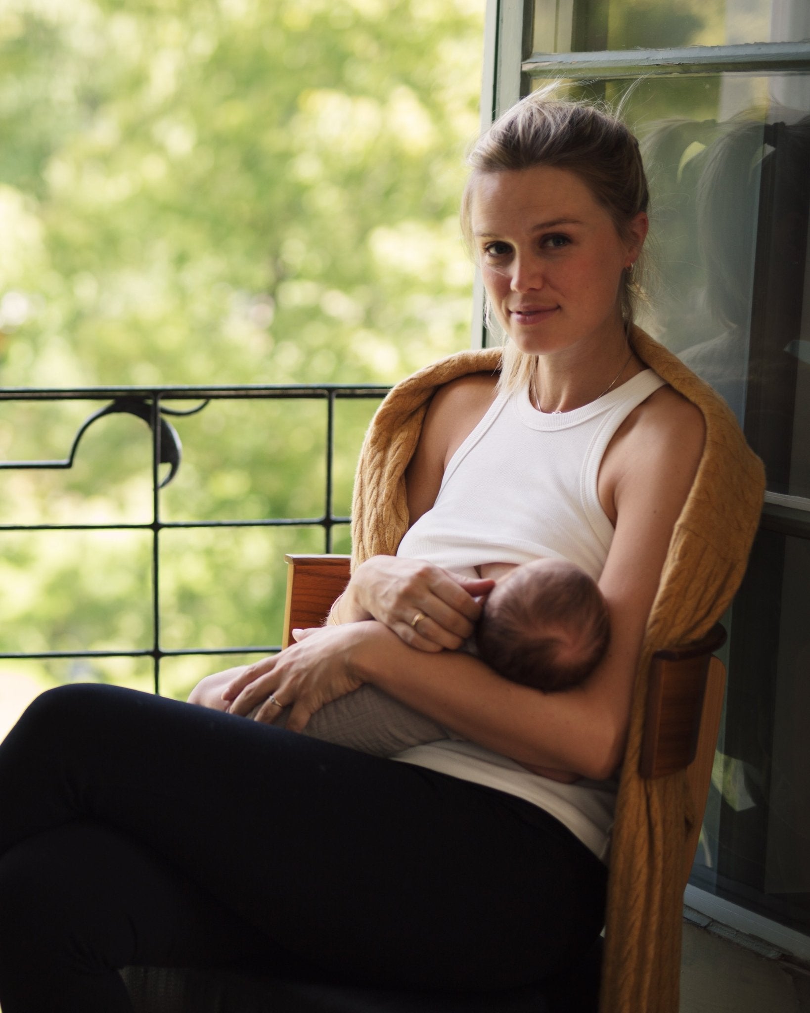Ribbed Nursing Tank - Ilouity