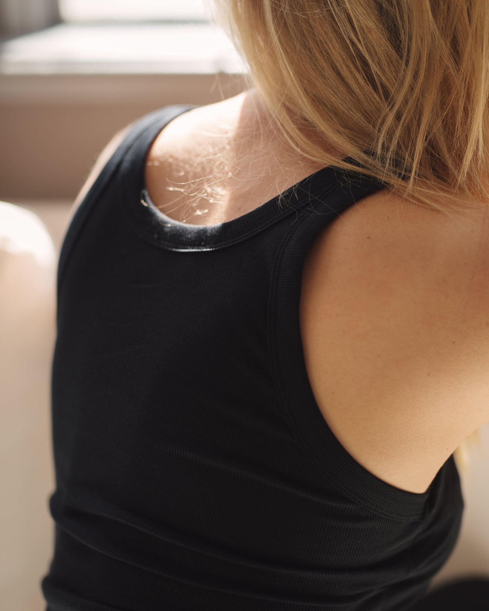 Ribbed Nursing Tanks