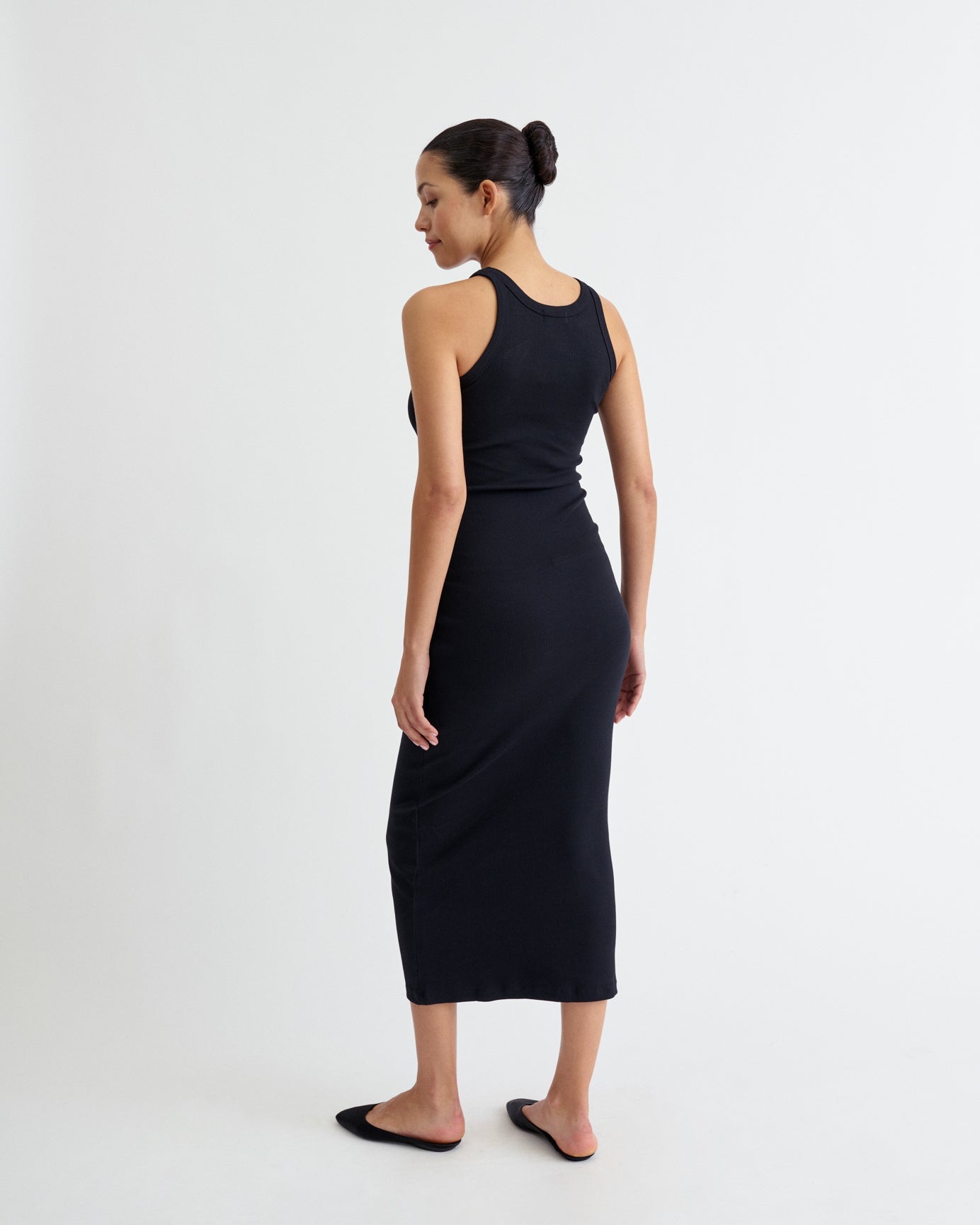 Ribbed Tank Pregnancy Dress - Ilouity