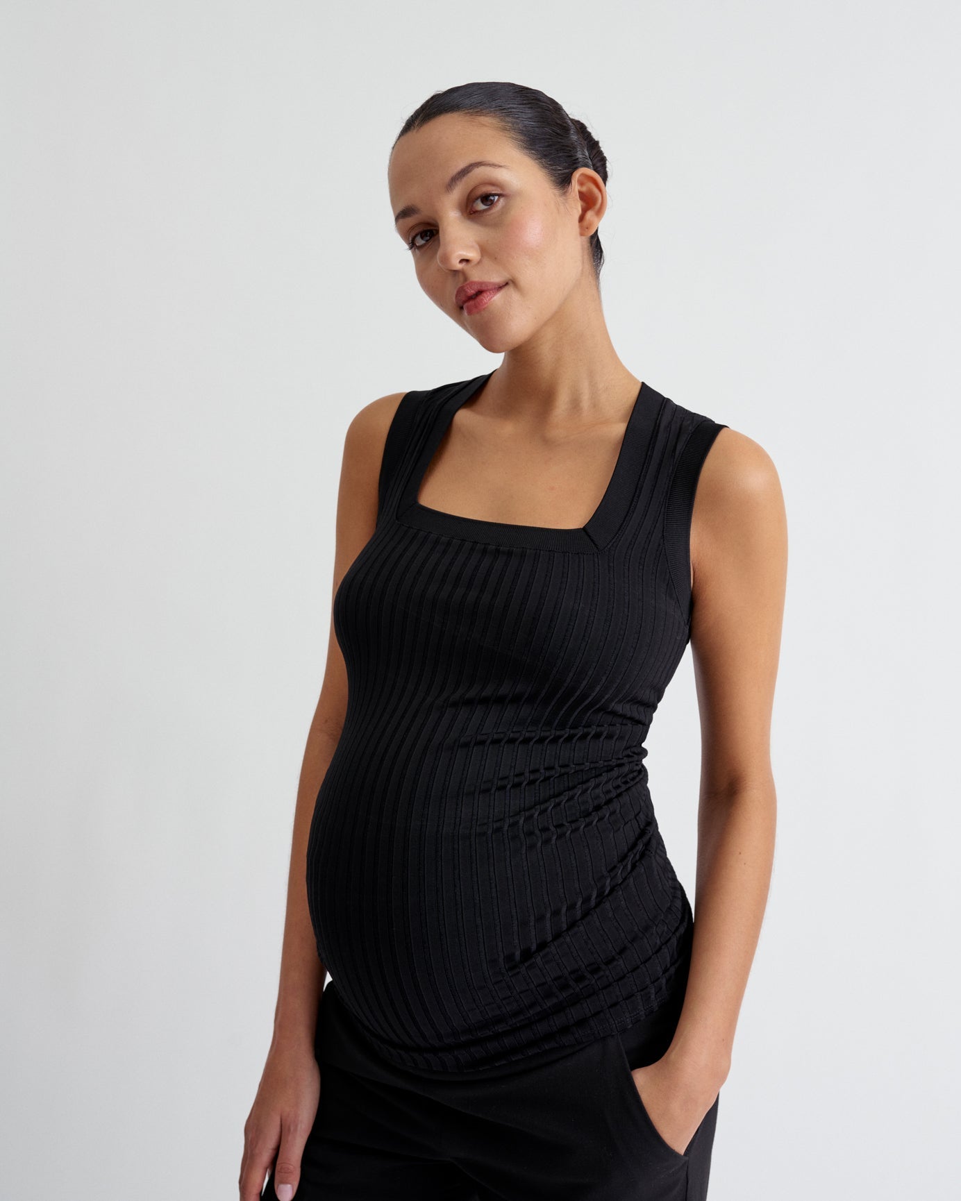Square Neck Top - Ilouity