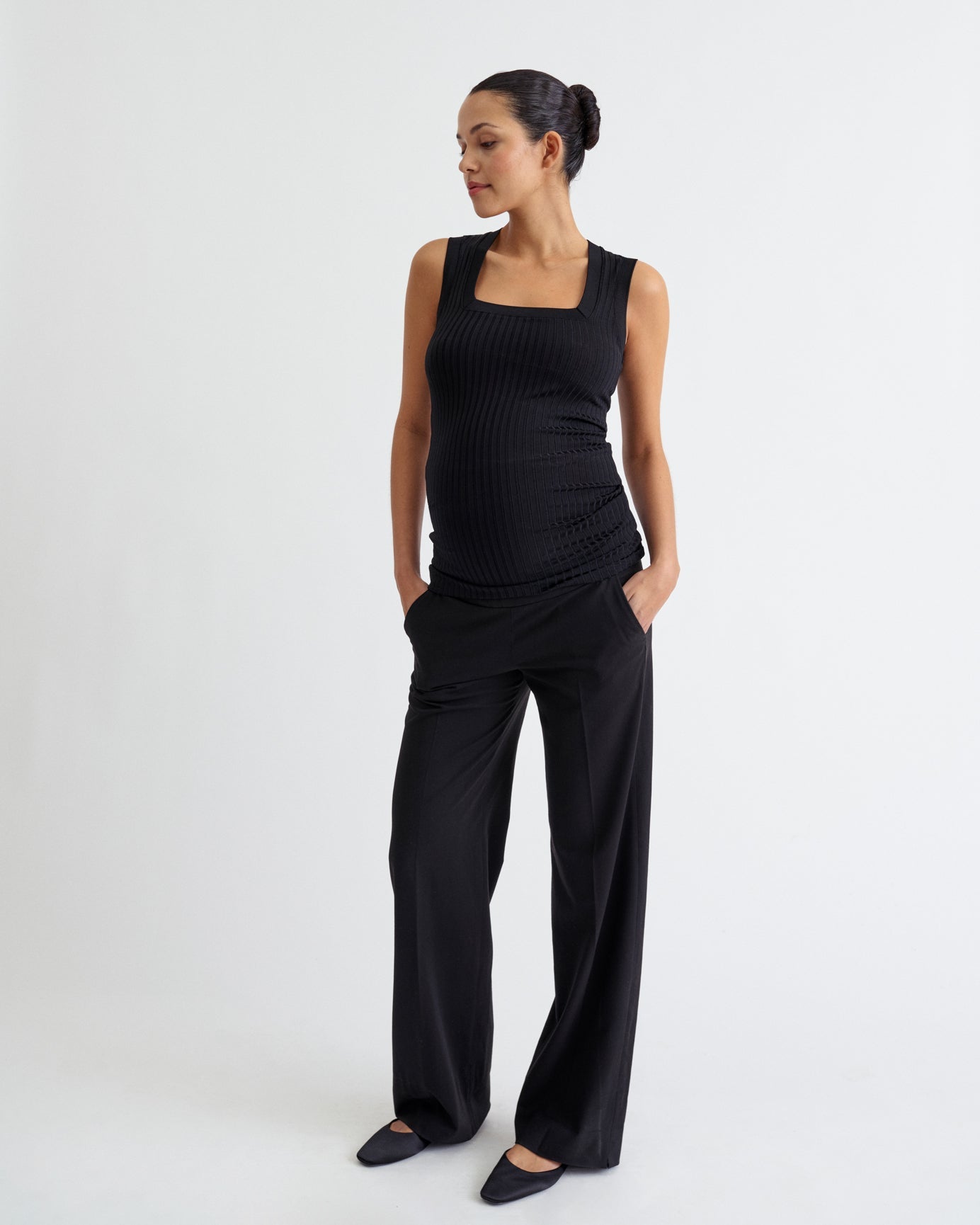 Tailored Trousers - Maternity - Ilouity