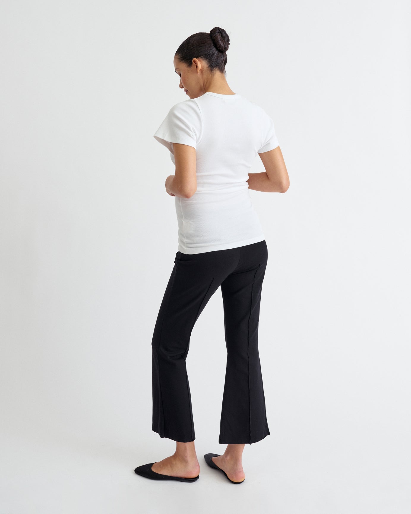 The Before & After - Flared Stretch Trousers - Ilouity